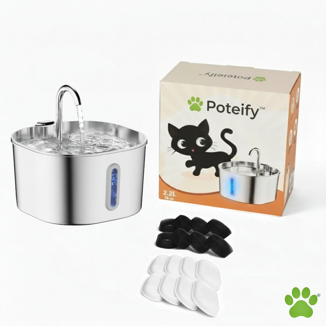 Poteify™ Trinkbrunnen aus Edelstahl