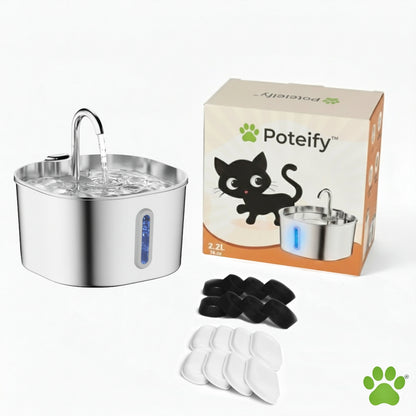 Poteify™ Trinkbrunnen aus Edelstahl