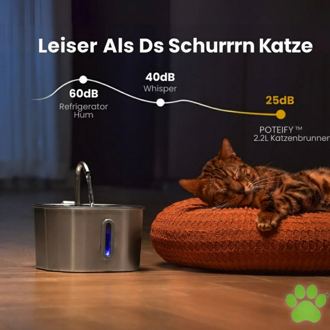 Poteify™ Trinkbrunnen aus Edelstahl