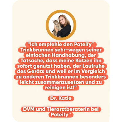 Poteify™ Trinkbrunnen aus Edelstahl