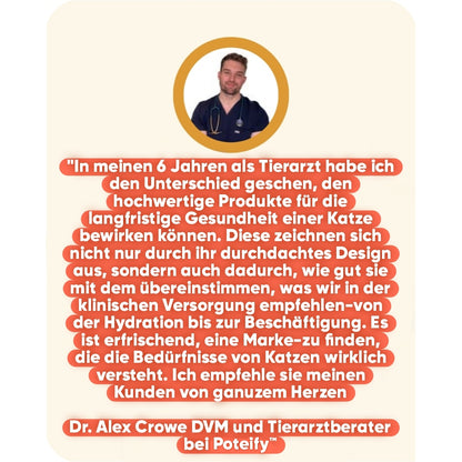 Poteify™ Trinkbrunnen aus Edelstahl